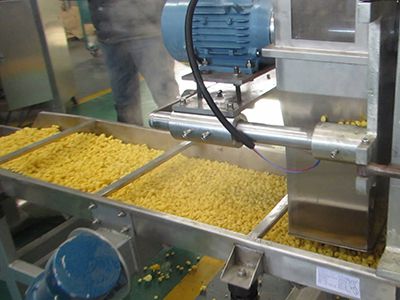 Linha de produção de tortilla chips de milho Doritos
