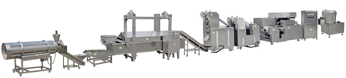 Linha de produção de salgadinhos de massa e chin chin