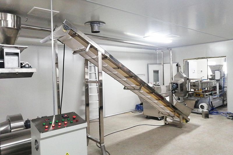 Projeto de máquina de snacks/mingaus instantâneos/cereais