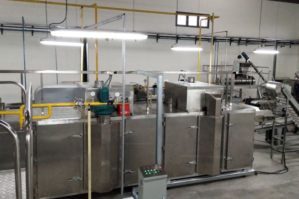 Projeto de máquina de proteína texturizada