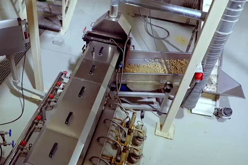 Projeto de máquina de proteína texturizada