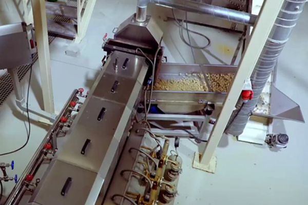 Projeto de máquina de proteína texturizada